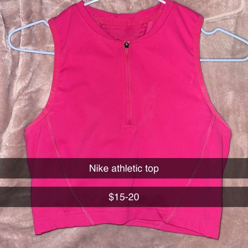 Pink Nike athletic top - Picture 1 of 2